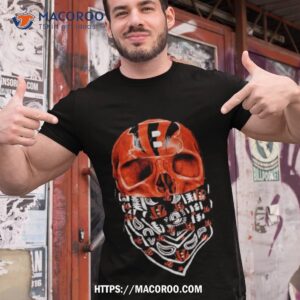 Skull Mask Cincinnati Bengals T Shirt