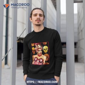 skull pattern yvie oddly muscle and bones shirt sweatshirt 1