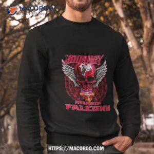 Skull Wings Journey Atlanta Falcons T Shirt