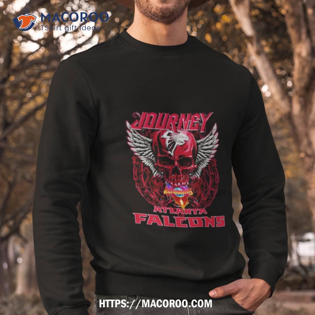Skull Wings Journey Atlanta Falcons T Shirt Skull Wings Journey Atlanta Falcons T Shirt
