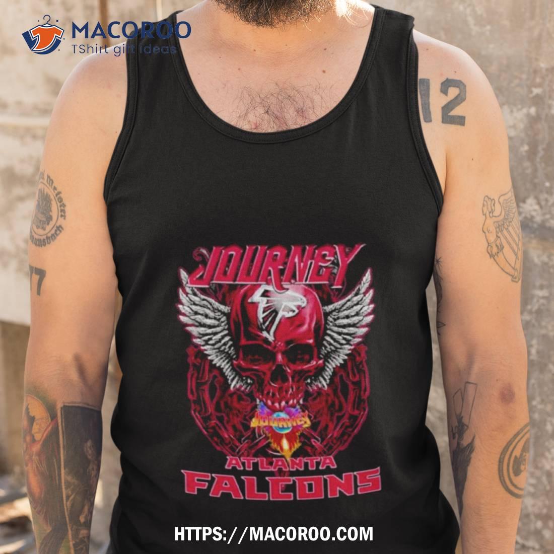 Skull Wings Journey Atlanta Falcons T Shirt Skull Wings Journey Atlanta Falcons T Shirt