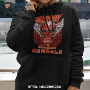 Skull Wings Journey Cincinnati Bengals T Shirt 2 skull wings journey cincinnati bengals t shirt hoodie 2
