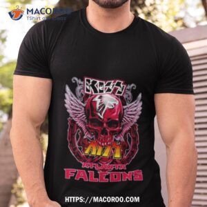 Skull Wings Kiss Atlanta Falcons Shirt