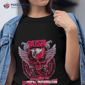 Skull Wings Rush Atlanta Falcons T Shirt