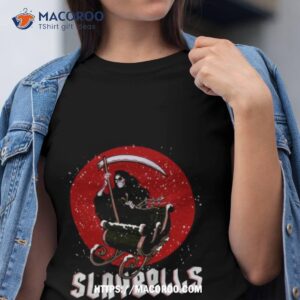 slaybells grim reaper christmas holiday vintage shirt tshirt