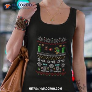sm and bow christmas vintage shirt tank top 4