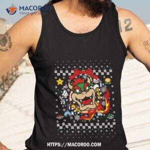 sm bow christmas vintage shirt tank top 3