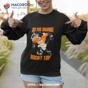 smokey x go big orange rocky top shirt sweatshirt