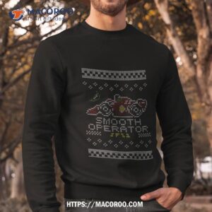 smooth operator carlos sainz christmas pixel art shirt sweatshirt