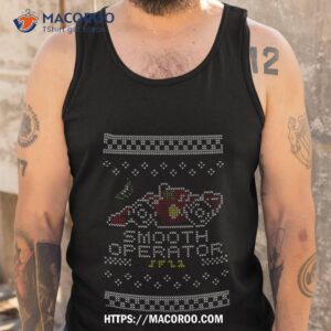 smooth operator carlos sainz christmas pixel art shirt tank top