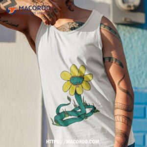 snake flower funny shirt tank top 1