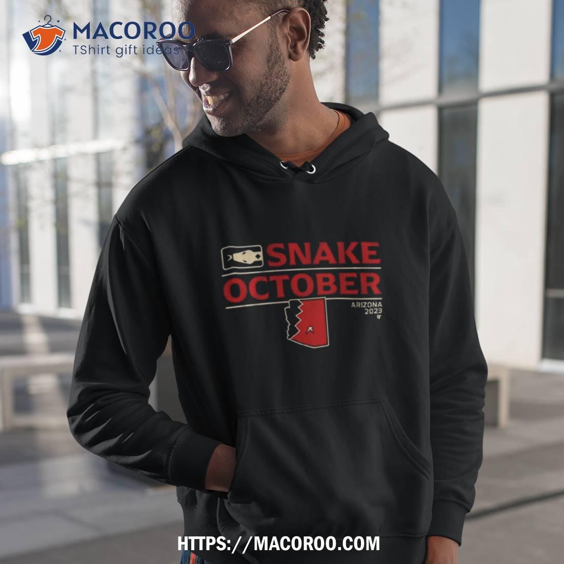 Snake October Arizona Diamondbacks 2023 T Shirt Snake October Arizona Diamondbacks 2023 T Shirt