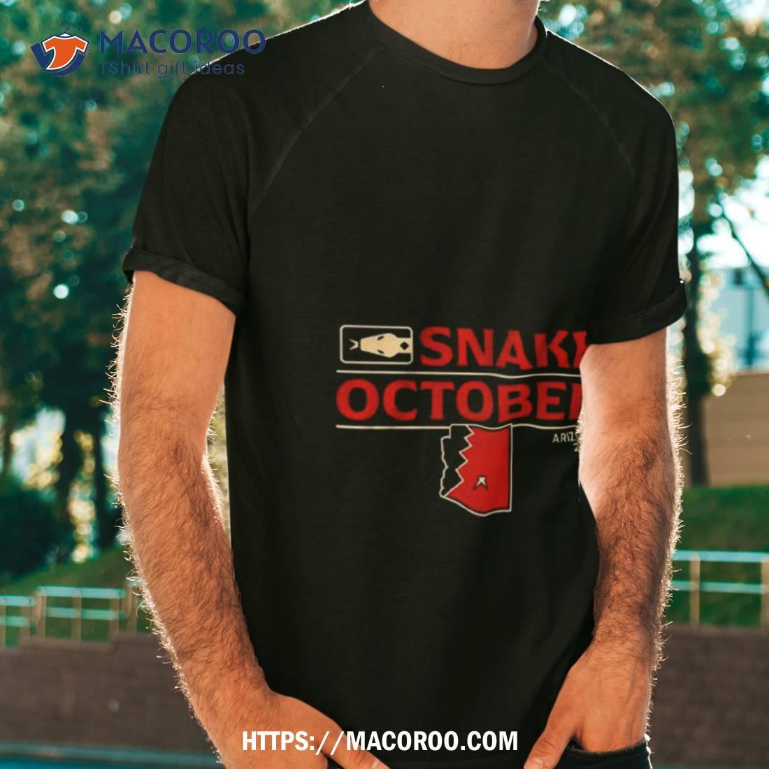 Snake October Arizona Diamondbacks 2023 T Shirt Snake October Arizona Diamondbacks 2023 T Shirt
