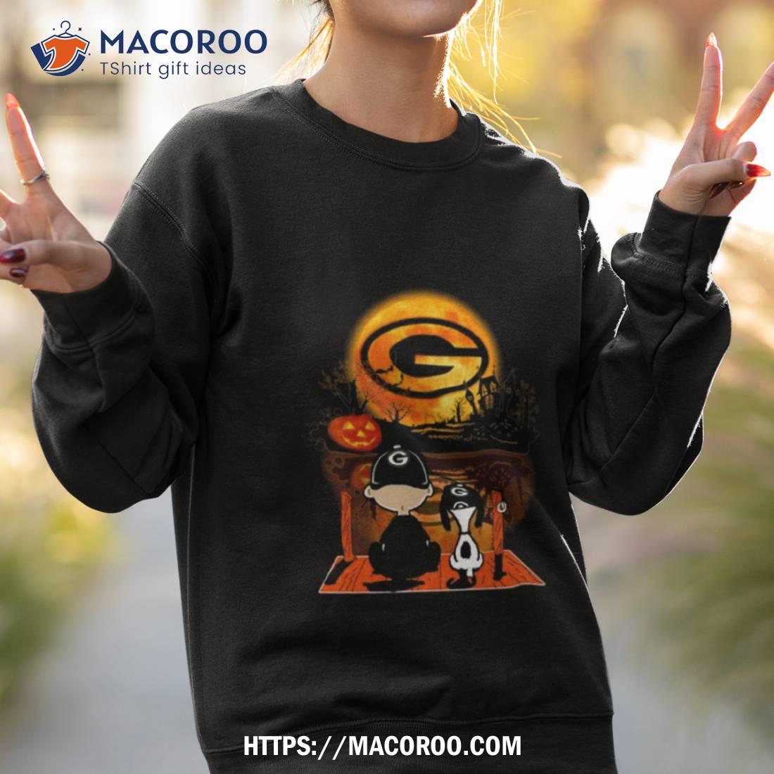 Green Bay Packers logo Moon Pumpkin Halloween shirt, hoodie