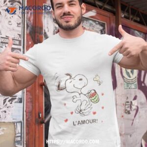 Snoopy And Woodstock L’amour Shirt