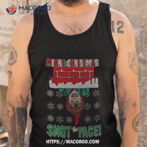 snotface christmas 2023 shirt tank top