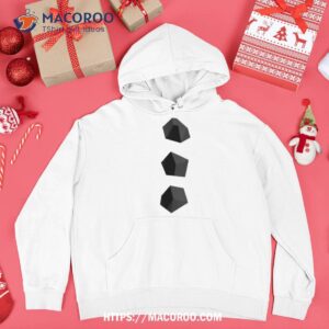 snowman coal buttons costume shirt christmas tee hoodie