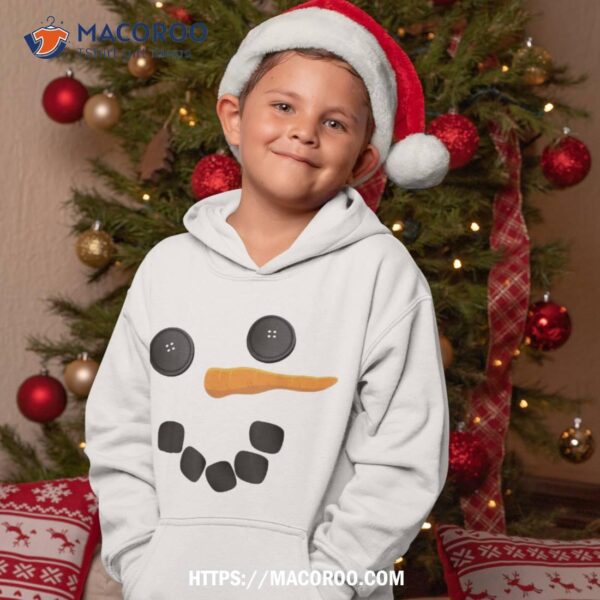Snowman Costume, Novelty Tee For Winter Fun Adults & Kids Shirt