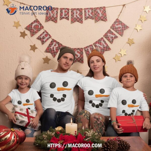 Snowman Costume, Novelty Tee For Winter Fun Adults & Kids Shirt