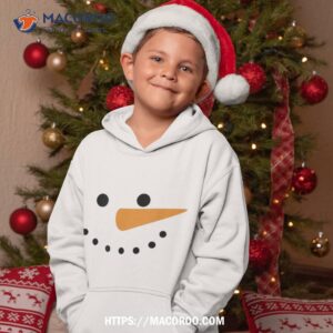 snowman shirt kids funny christmas family matching hoodie