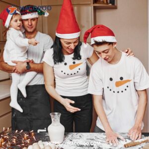 snowman shirt kids funny christmas family matching tshirt 2