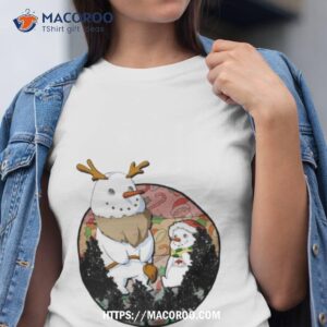 Snowman With His Son Christmas 2023 Shirt