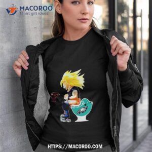 son goku new york giants shitting on toilet philadelphia eagles and other teams 2023 shirt tshirt 3