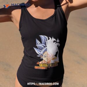 Son Goku Ultra Instinct And Monkey D Luffy Gear 5 Shirt 3 son goku ultra instinct and monkey d luffy gear 5 shirt tank top 2