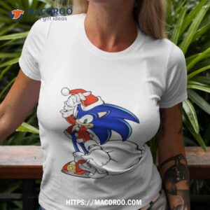 sonic adventure sonic the hedgehog christmas shirt tshirt 3