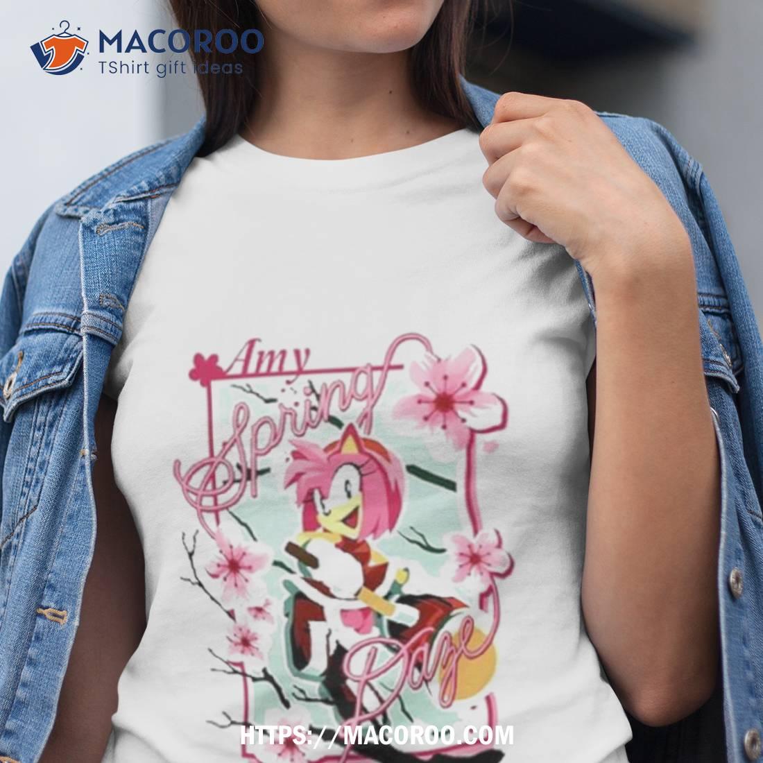 Sonic The Hedgehog Amy Sakura T Shirt Sonic The Hedgehog Amy Sakura T Shirt