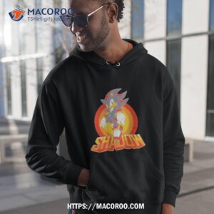 Sonic The Hedgehog Black Boys Shadow Shirt