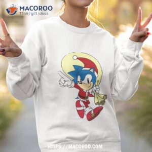 sonic the hedgehog christmas sonic adventure nike logo shirt sweatshirt 2