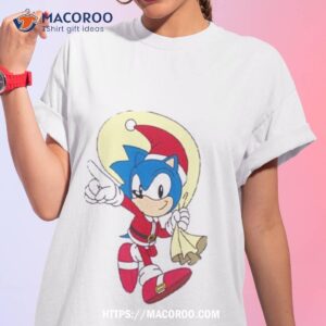 Sonic The Hedgehog Christmas Sonic Adventure Nike Logo Shirt