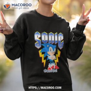 sonic the hedgehog game on shirt sweatshirt 2