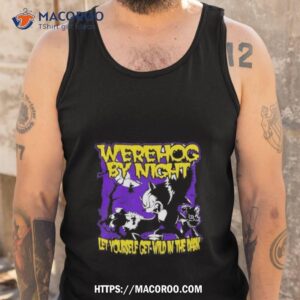 Sonic The Werehog By Night T Shirt 3 sonic the werehog by night t shirt tank top