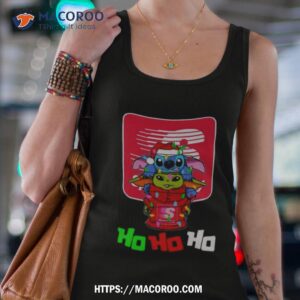 speedway santa stitch yoda ho ho ho christmas t shirt tank top 4