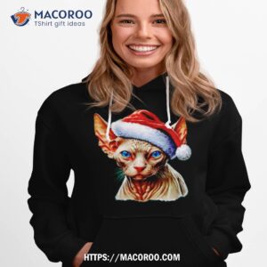Sphynx Cat Christmas Shirt 2 sphynx cat christmas shirt hoodie 1