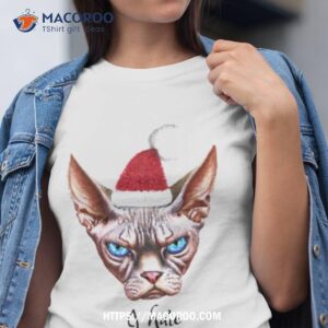 Sphynx Cat Hates Christmas Shirt Sphynx Cat Hates Christmas Shirt