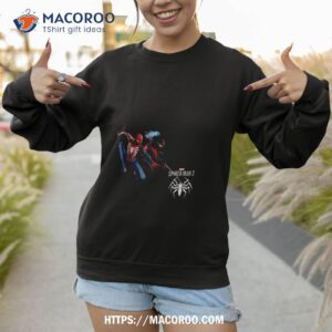 Spider Man 2 Peter Parker And Miles Morales Logo Unisex T Shirt 3 spider man 2 peter parker and miles morales logo unisex t shirt sweatshirt 1