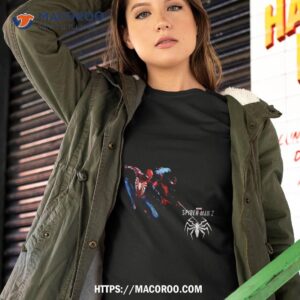 Spider Man 2 Peter Parker And Miles Morales Logo Unisex T Shirt