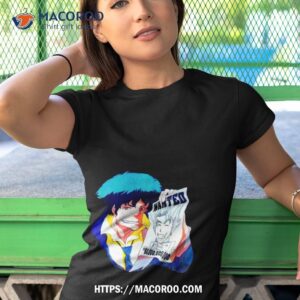 spike spiegel wanted cowboy bebop shirt tshirt 1