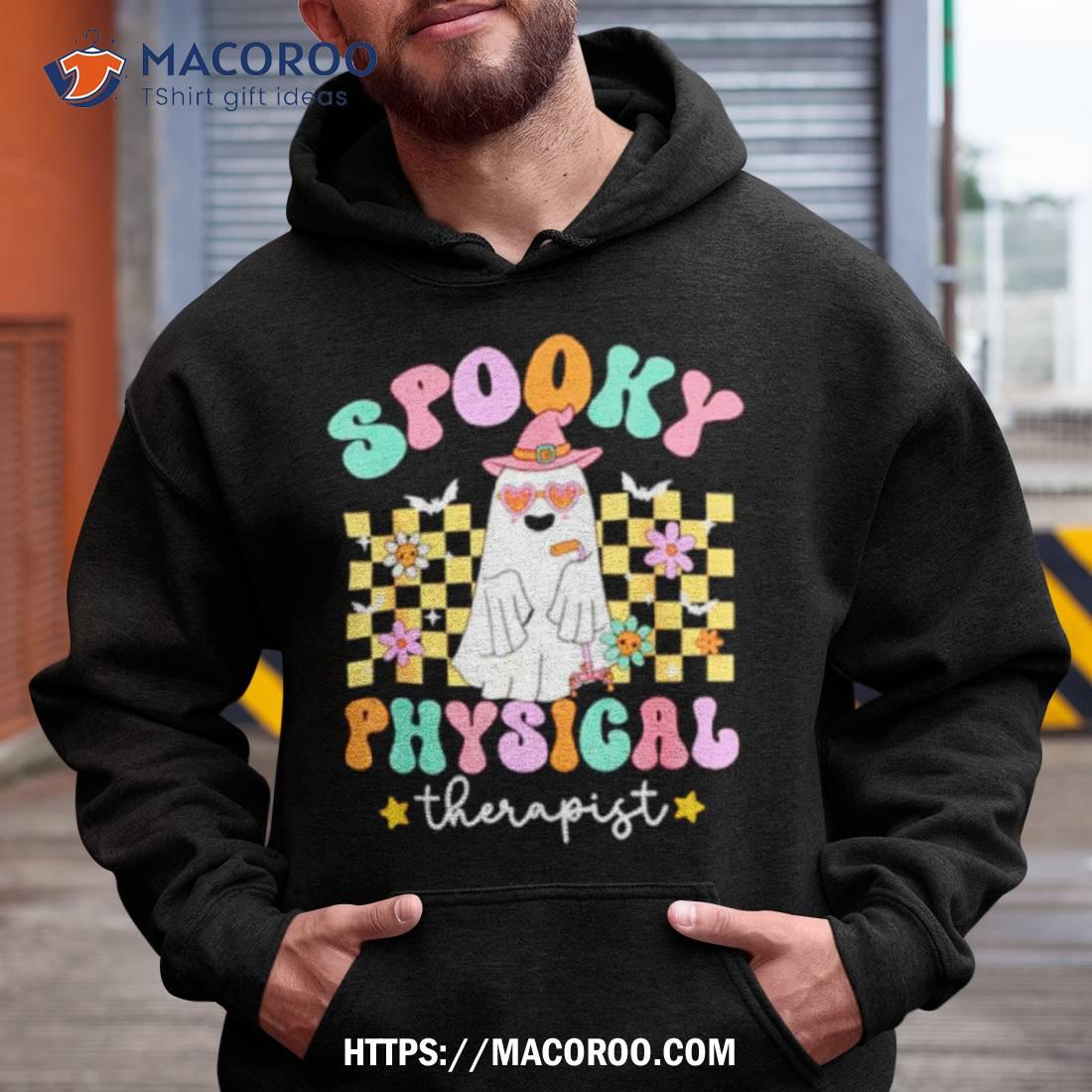Spooky Physical Therapist Halloween Pt Cute Ghost Dpt Shirt Spooky Physical Therapist Halloween Pt Cute Ghost Dpt Shirt