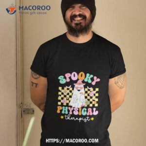 Spooky Physical Therapist Halloween Pt Cute Ghost Dpt Shirt