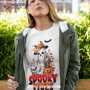 Spooky Vibes Halloween Funny Ghost Shirt