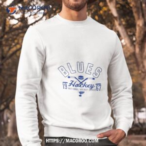 St. Louis blues bleached sweatshirt | blues hockey sweatshirt | bleached  sweatshirt | stl blues