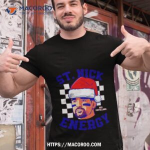 St. Nick Energy Nick Castellanos Santa Shirt