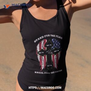 Stand For The Flag Kneel For The Cross Seattle Seahawks 2023 Shirt 1 stand for the flag kneel for the cross seattle seahawks 2023 shirt tank top 2