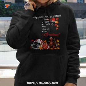 stanford cardinal thanksgiving success recipe shirt hoodie 2