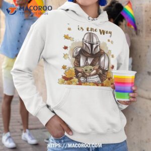 star wars the mandalorian halloween thankful is way shirt hoodie