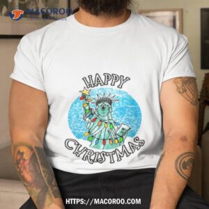Statue Of Liberty Patriotic Xmas 2022 Christmas Shirt